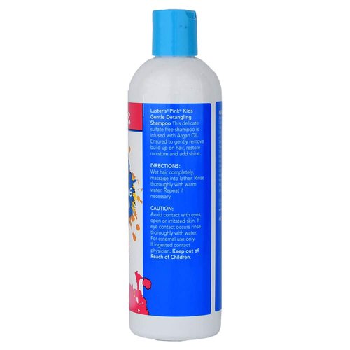Pink Kids Gentle Detangling 12 Fl. Oz. Made with Argan Oil, Shea Butter and Sunflower Oil