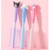 Generic (1 Count) Cute Figure Round Hair Brush, Roller Brush (Skyblue)