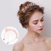 SuPoo Rose Gold 40th Birthday Crown Headband 40th Birthday Decorations Women 40 & Fabulous Birthday Tiara 40 Birthday Gifts for Her 40 Year Old Party Decorations Happy Birthday Hair Accessories