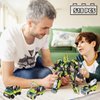 WULOBOOI Mech Building Block Sets, 6 in 1 STEM Engineering Vehicles Transforming Robot Educational Car Toys, Creative Party Favors Gifts for Adults Boys Kids Ages 8-12 14, 517 PCS