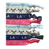 8 Piece Lacrosse Hair Elastic Set - Girls Lacrosse Hair Accessories - No Crease Lacrosse Hair Elastics Set - Lacrosse Set - Lacrosse Accessories for Players, Women, Girls, Coaches, Teams, Leagues - MA