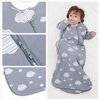 Unisex Sleeping Bag for Babies and Toddlers 1.0 Tog Sleep Sack 6-18Months, Baby Sleep Sack, Newborn Sleep Sack, Wearable Blanket Baby,One Piece Long Sleeves,Gifts for Baby