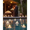 Homemory 36 Pack Flameless Floating Candles, Warm White Led Flickering Tealight Candles in Bulk, Decor for Wedding, Party, Centerpiece, Pool, Christmas