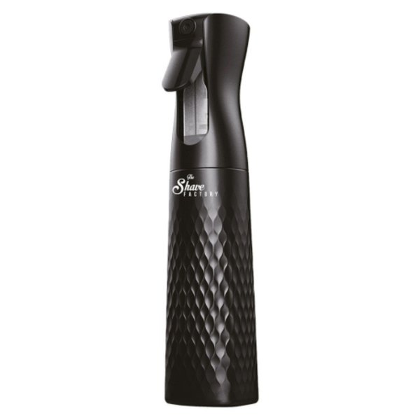 the shave factory Spray Bottle - Hair Mist Sprayer, Spray Bottle for Hair (Black)