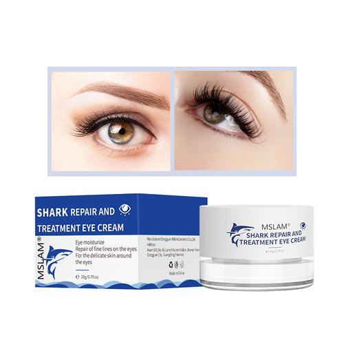 La Milee Eye Cream Reducing Fine Lines and Wrinkles Anti-Aging Eye Cream Repairing Dark Circles and Puffy Eye Cream 0.7 oz (shark)