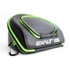 Exalt Paintball Lens Case - Univeral Paintball Spare Lense Protective Case - Carbon Case Series (Black Carbon/Lime Microfiber, V3)