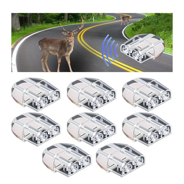 JOYCOURT Deer Whistles for Car, Deer Warning Repellent Devices with Vehicles, Deer Repellent Devices Animal Alert Horn for Cars, Deer Whistles Warning Devices for Cars