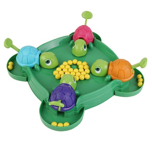 Alipis Board Game Hungry Bins Board Game Table Bean Board Game Pre-School Game Early Educational Toys for 2 to 4 Players