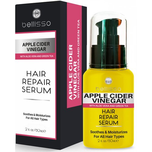 Apple Cider Vinegar Hair Serum Oil - Anti Frizz Styling Product to Stop Flaky and Itchy Scalp - Repair Treatment for Dry and Damaged Hair - Intense Moisturizer for Women and Men – For All Hair Types