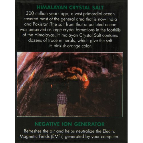 Himalayan Salt Mini Planet Salt Lamp and USB, 3 Inch