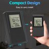 Radon Detector, Real-time Monitoring of Indoor Radon Concentration,Portable Digital Display,Easy Operation,US Version-Pci/L,Portable Radon Meter,Accurate Radon Monitor