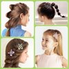 Elastic Hair Ties Hair Accessories for Girl, 1683 PCS Hair Rubber Bands with Hair Clips Set