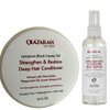 Jamaican Black Castor Oil Strengthen & Restore Deep Hair Conditioner & Restore Hair Serum (Set) - for Damaged Hair, Detangling, Hair Growth, and Softening, 13 Fl. oz.