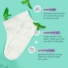 Spa Life Men's Cooling Mint Foot Repair Balm and Moisturizing Socks Set - Revitalizing Hydrating Foot Mask for Soothing Tired, Achy Feet and Softening Dry, Cracked Skin One Size Fits Most- 3 Pairs