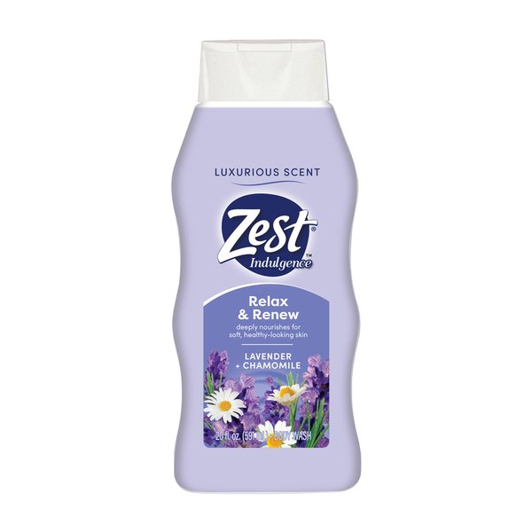 Zest Body Wash - Lavender Body Wash - Relaxing Scent - Hydrating Body Soap - Suitable for All Skin Types - Fresh and Clean Lavender - 20 oz