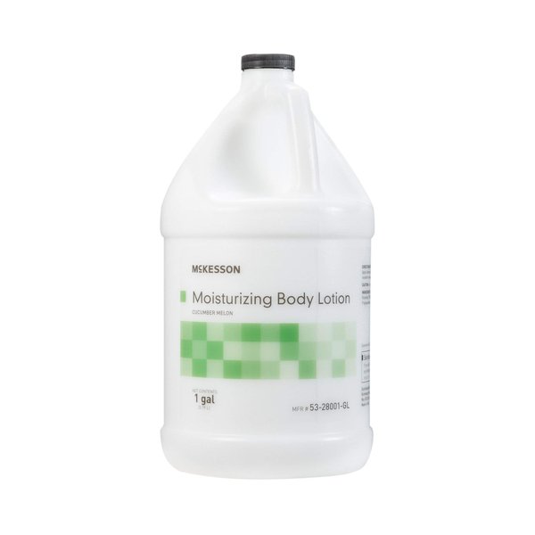 McKesson Moisturizing Body Lotion, Cucumber Melon Scent, 1 gal, 4 Count