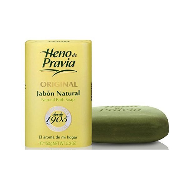 Original Jabon Natural Heno De Pravia 115 Gm Bath Soap Bar from Spain