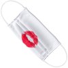 Popfunk Lipstick Kiss 1-Ply Reusable Face Mask Covering, Unisex