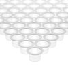 1000 Pack Medium Disposable Tattoo Ink Caps, Pigment Cups for Microblading (17mm)