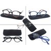 OLOMEE Reading Glasses Women Men Classic Round Readers +2.00 Circular Cheaters Glasses W/Lightweight Frame Comfortable Fit 5 Pack