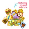 Upbounders Camping Outdoors Memory Match Beginner Board Game for Toddlers, Joyfully Diverse and Inclusive Cast of Characters in Rural Nature Scenes (Multicultural)