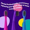 BURSTkids Toothbrush Heads 3-Pack - Genuine BURST Kids Electric Toothbrush Replacement Heads for a Perfect Fit - Ultra Soft Bristles for Deep Clean – 9 Month Supply of Brush Heads, Blue