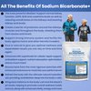 Organic Use Sodium Bicarbonate Alkaline Supplement for Alkalinity. Support Kidneys & Stomach Acid Neutralizer w/Alkaline Superfoods. Sodium Bicarbonate Powder Kidney Immune Support Antacid Sports 1LB