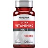Piping Rock Vitamin K2 MK-7 | 100 mcg | 120 Softgels | Non-GMO, Gluten Free Supplement