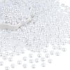 9000Pcs 2mm White Flatback Pearls for Nail Art Half Round Pearls Bulk for Artwork Making Craft DIY Accessory