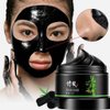 Blackhead Remover Mask, Bamboo Charcoal Peel Off Face Mask, Deep Cleansing Black Mask Purifying Peel-off Mask, Suction Blackhead Remover Mask, 120g