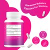 BeLive Myo-Inositol & D-Chiro Inositol Capsules - 90Ct I Inositol Supplement with Folic Acid for PCOS, Reproductive Health & Hormonal Balance, Fertility Supplements for Woman, Optimal 40:1 Ratio