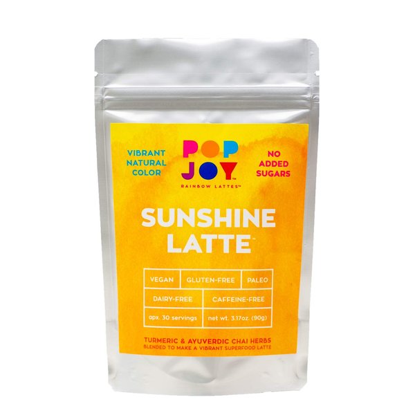 TURMERIC GOLDEN LATTE VEGAN DAIRY-FREE GLUTEN-FREE CAFFEINE-FREE