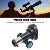80mm Telescope Focusing Seat, Reflector Astronomical Telescope Focuser Toothed Focus Extension Focuser Gear for 1.25 Inch Interface Eyepiece