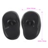 Beavorty Hair Styling Accessories 3 Pairs Silicone Ear Covers Hair Dye Ear Cover Protector Hair Perm Oil Shield Anti-Staining Earmuffs Protector for Salon Barber Hairdressing Hair Styling Tools