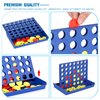 Pedolini 4 in a Row Connect Game Travel Board Game (Small) Mini 7x4.8 Inch