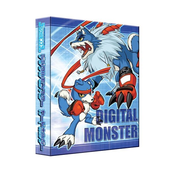 Digimon Collectible Card Game Carddass 4 Pocket Binder Portfolio Digital Monster Japanese