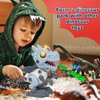 BRELAORY Dinosaur Toys for Kids 3-5，Take Apart Toys for Boys, STEM Building Construction Kids Toys with Sound and Light,Party Christmas Birthday Gifts for 3 4 5 6 7 8 Year Old