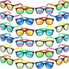 GINMIC Kids Sunglasses Bulk, 36 Pack Sunglasses Kids Party Favor, Boys and Girls, Pool Toys, Summer Toys, Party Toys, Goody Bag Stuffers, Gift for Birthday Party Supplies