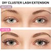 Fenshine Cluster Eyelash Extensions 240pcs 20D/40D Cluster Eyelashes Mixed, Natural False Eyelashes Cluster Soft Individual Lashes Clusters
