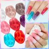 SUPWEE Jelly Gel Polish Set - 8 Colors Sheer Milky White Pink Translucent Nail Polish Gel French Manicure Soak Off UV/LED Gel DIY at Home Professional Nail Salon Kit 7ML(0.24FL OZ)