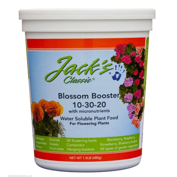 NEW Gardening Supply Jack's Classic 1.5 Lb Blossom Booster 10-30-20 w Micronutrients