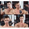 Workout Gloves for Women & Men, Gym Gloves Weight Lifting Gloves for Men, Mens Workout Gloves Fitness Gloves (M, Black)