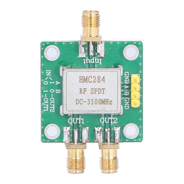 RF Single Pole Double Throw Switch HMC284 Heat Dissipation RF Switch Module Stable Long Service Life Easy to Use Small Size Easy to Carry DC-3500MHz Frequency