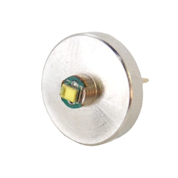 HQRP Upgrade LED Bulb Bi-Pin LED Module Compatible with Mini Mag-Lite and Solitaire Light, LM2A001 Replacement