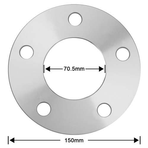 IRONTEK 5mm(3/16") Wheel Spacers Fit 5x4.5/5x114.3mm Hub Bore 70.5mm Wheel Studs Holes Size 15MM Fits Ford Mustang Ranger Explorer Edge 2PCS