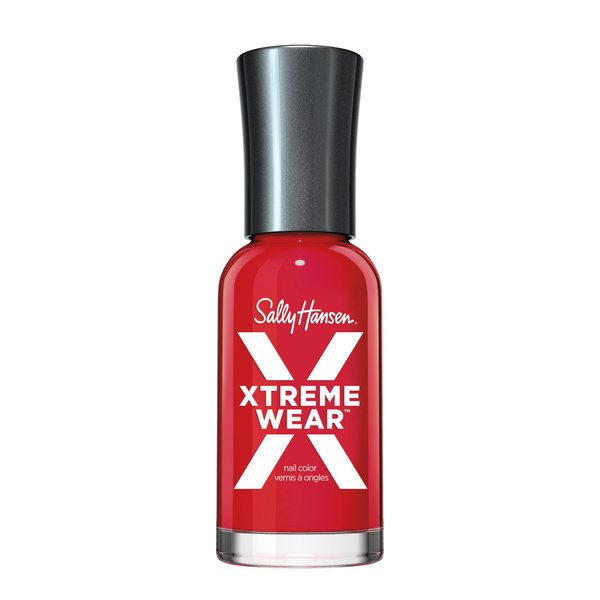 Sally Hansen Xtreme Wear Nail Polish, Streak-Free, Shiny Finish, Long-Lasting Nail Color, Pucker Up, 0.40 fl oz 11.8ml