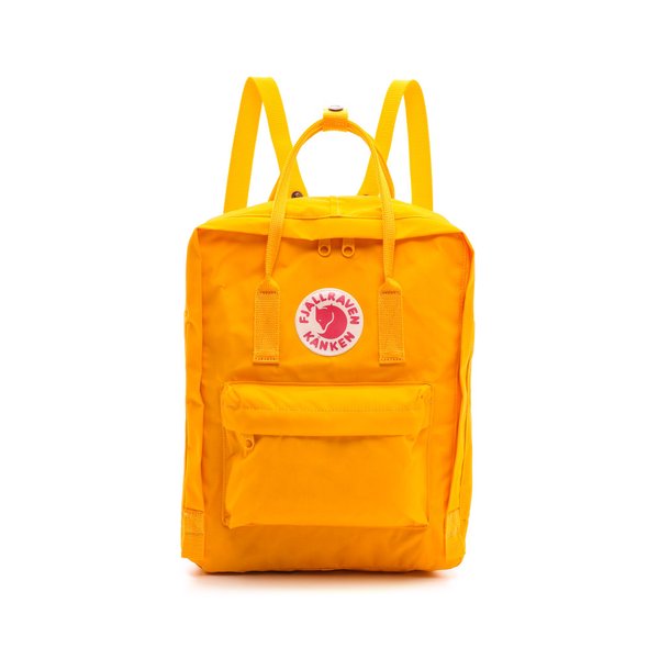 Fjallraven Women's Kanken Backpack, Warm Yellow, One Size