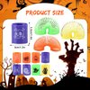 LOKIPA 48PCS Halloween Coil Springs for Kids, Mini Slinky Party Favors Halloween Spring Toys Halloween Treat Bags Gifts for Kids