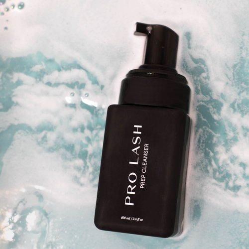 Pro Lash | Eyelash Shampoo Foaming Cleanser | Wash for Extensions & Natural Lashes | Oil Free Makeup Remover | Professional and Home Use
