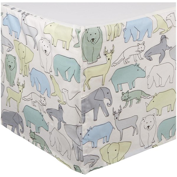 DwellStudio Caravan Crib Skirt - Caravan